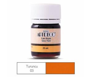 ARTDECO CAM BOYASI 25ml Turuncu
