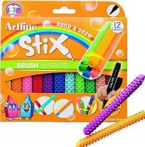 ARTLINE STİX 12 Renk BRUSH MARKER