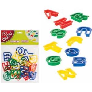 BU-BU OYUN HAMURU KALIBI HARF 26 prç