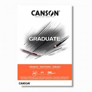 CANSON ESKİZ BLOK Graduate  A5 40 yp 96 gr