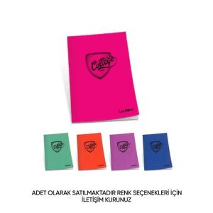 ÇINAR  COLLEGE A5 DİKİŞLİ PP KAPAK DEFTER 40 yp Çizgili