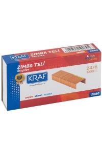 KRAF 24/6 ZIMBA TELİ 1000 li SARI 255G