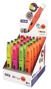 MİLAN COMPACT FLUO 0,9 mm VERSATİL UÇLU KALEM Silgili
