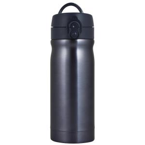 TRENDİX 350ml. ÇELİK TERMOS MATARA Koyu Gri