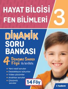 TUDEM 3.Sınıf HAYAT BİLGİSİ FEN BİLİMLERİ DİNAMİK Soru Bankası