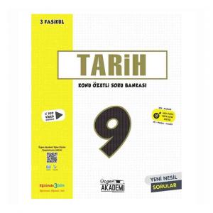 ÜÇGEN AKADEMİ 9.Sınıf TARİH Konu Özetli Soru Bankası 3 Fasikül