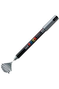 UNİ POSCA PC-1MR 0,7 SU BAZLI POSTER MARKÖR - Gümüş