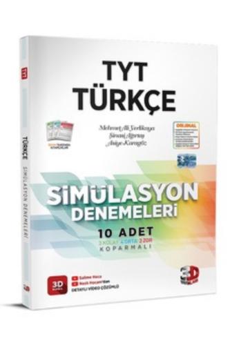3D TYT TÜRKÇE SİMÜLASYON DENEMELERİ 10 ADET