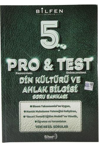 BİLFEN 5.Sınıf PROTEST DİN KÜLTÜRÜ Soru Bankası