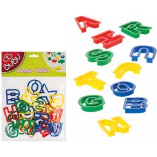 BU-BU OYUN HAMURU KALIBI HARF 26 prç