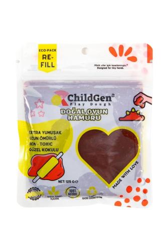 CHİLDGEN POŞET HAMUR - 125gr.- KAHVERENGİ