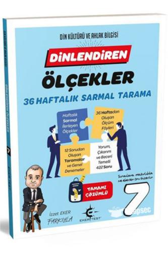 EKER 7.Sınıf DİN KÜLTÜRÜ DİNLENDİREN 36 HAFTALIK SARMAL TARAMA DENEME
