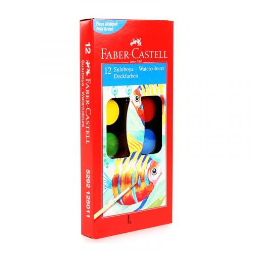 FABER CASTELL SULU BOYA  REDLINE 12 Renk Küçük