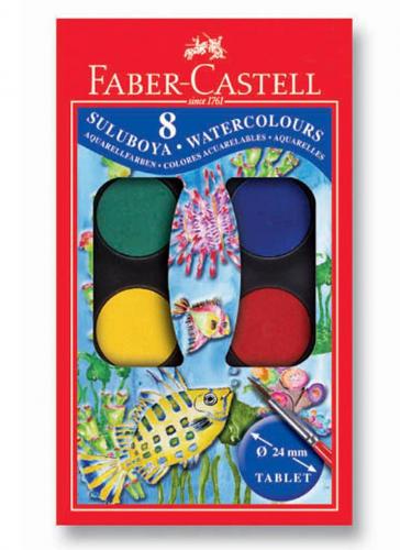 FABER CASTELL SULU BOYA  REDLINE  8  Renk  Küçük