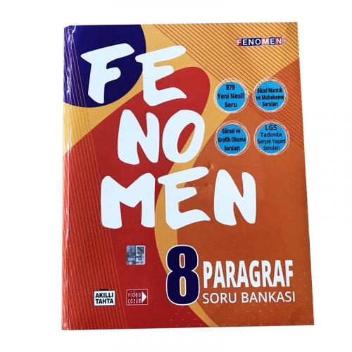 FENOMEN 8.SINIF PARAGRAF - B SORU BANKASI