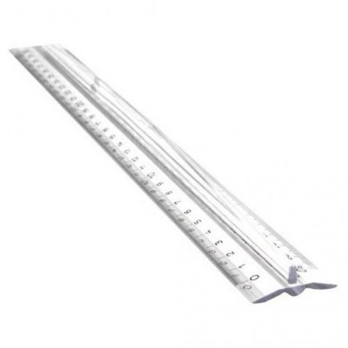 HATAS 30cm.TRİBLİ DESİMETRE ŞEFFAF    