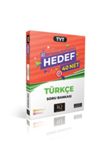 IQ YAYINLARI TYT TÜRKÇE HEDEF 40 SORU BANKASI