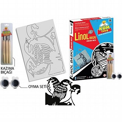 LİNOL BASKI