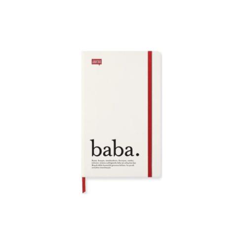 LUGAT365 13X21 80 yp CİLTLİ LASTİKLİ DEFTER Çizgili BABA