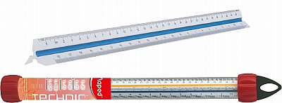 MAPED MİKYAS CETVEL 1:20/1:125