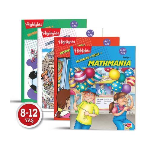 MATEMATİK+PUZZLE= MATHMANIA 4 li SET