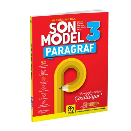 MODEL 3.Sınıf SON MODEL PARAGRAF Soru Bankası