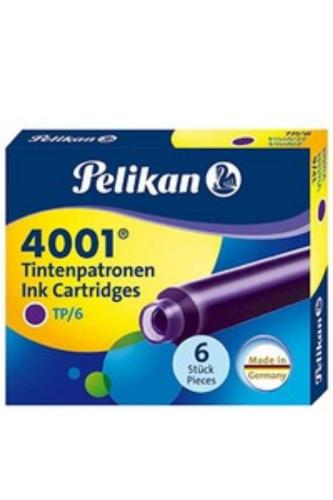 PELİKAN 4001 DOLMA KALEM 6 LI KARTUŞU - VİOLET MOR
