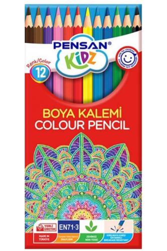 PENSAN KİDZ KURU BOYA 12 RENK