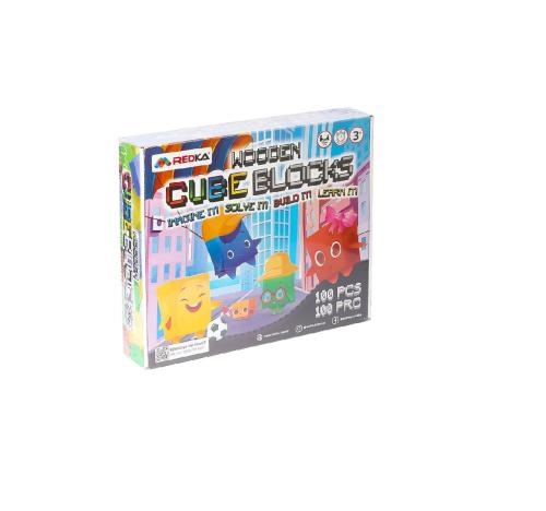 REDKA WOODEN CUBE BLOK