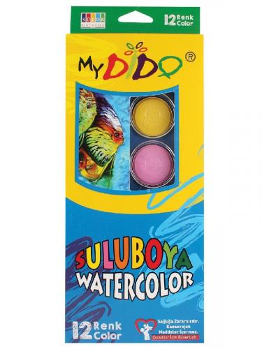 SÜDOR MYDİDO SULU BOYA 12 Renk