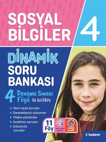 TUDEM 4.Sınıf SOSYAL BİLGİLER DİNAMİK Soru Bankası