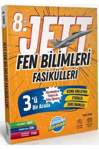 ÜNLÜLER KARMASI 8.Sınıf JETT FEN BİLİMLERİ FASİKÜLLER